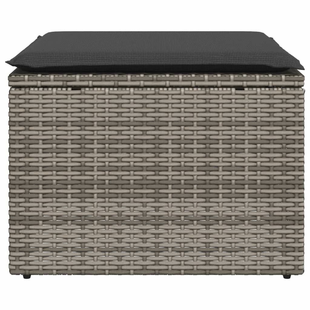8721012335028_g_en_hd_2 vidaXL Garden Stool with Cushion Grey 55x55x37 cm Poly Rattan - Image 4
