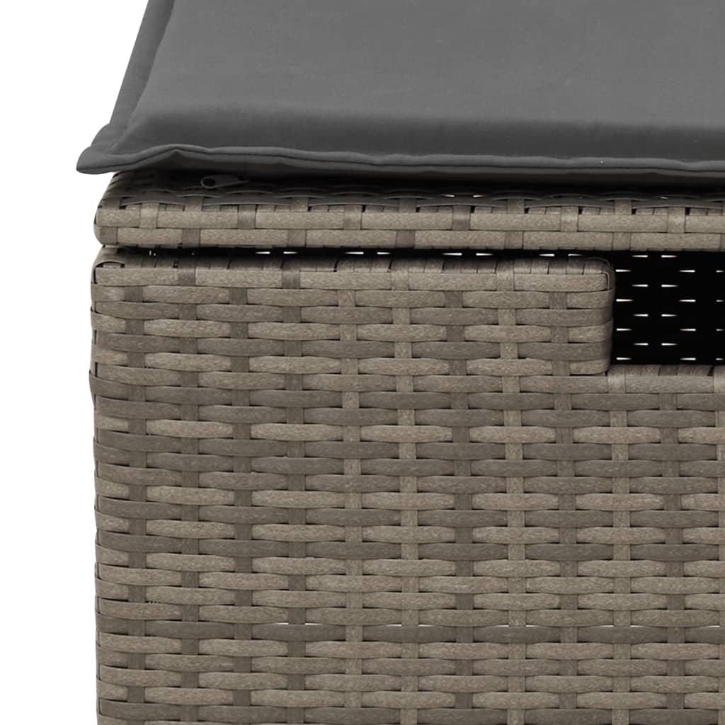 8721012335035_g_en_hd_6 vidaXL Garden Stool with Cushion Grey 55x55x37 cm Poly Rattan - Image 8