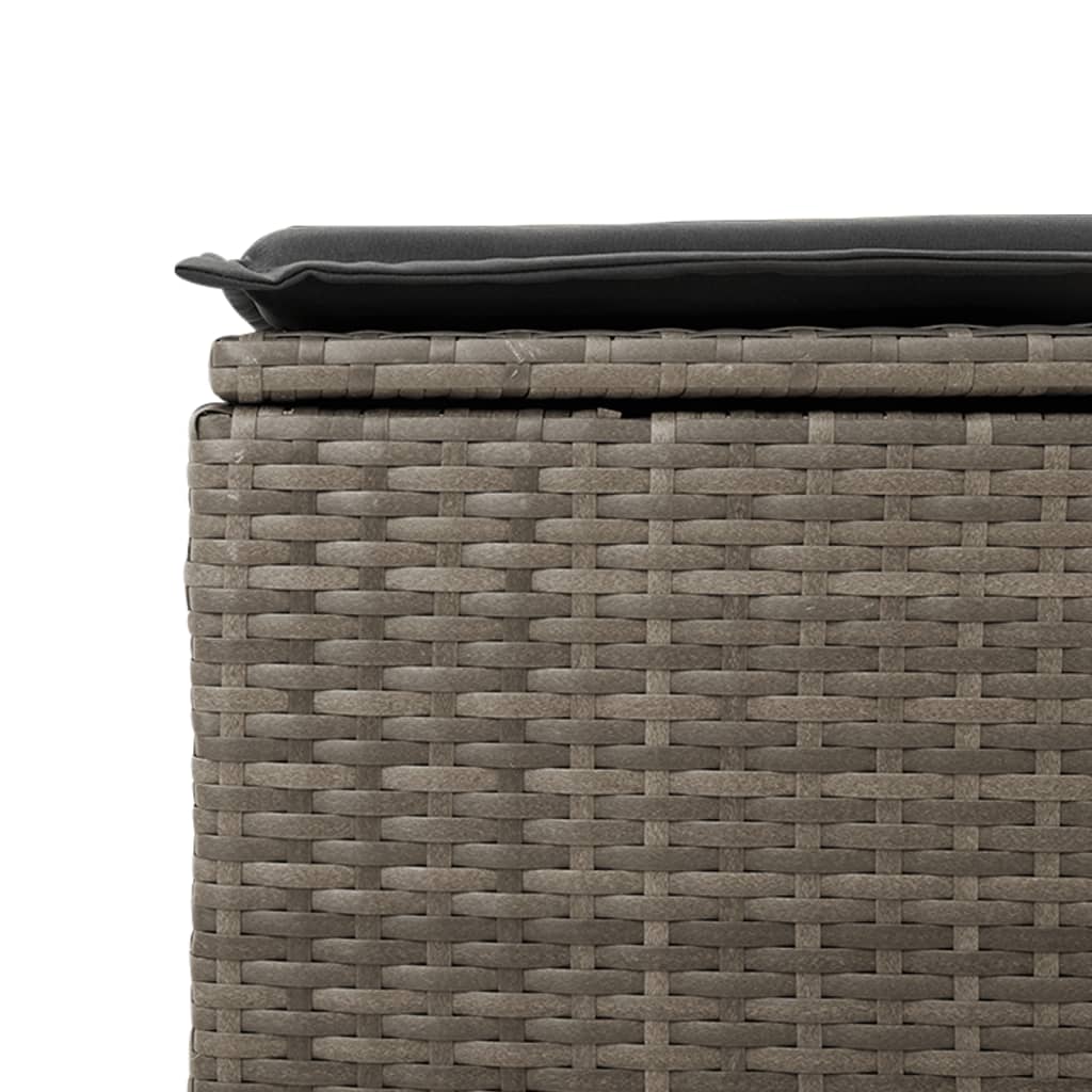 8721012335042_g_en_hd_6 vidaXL Garden Stool with Cushion Grey 55x55x37 cm Poly Rattan - Image 8