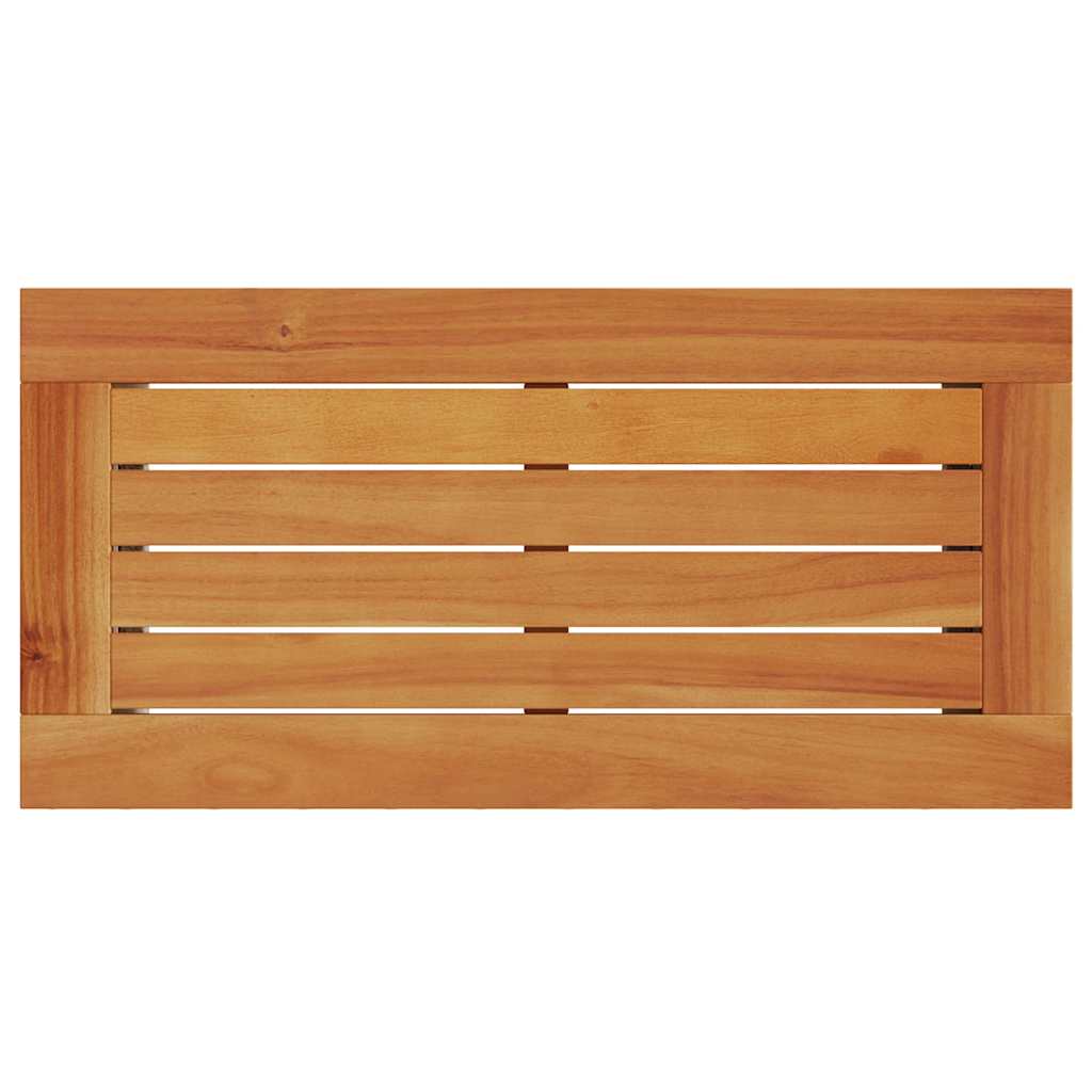 8721012335196_g_en_hd_6 vidaXL Garden Side Table with Wooden Top Grey 58x27.5x55 cm Poly Rattan - Image 8