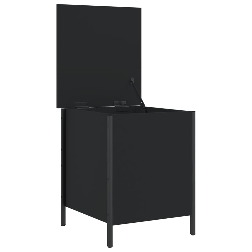 8721012340596_g_en_hd_4 vidaXL Storage Bench Black 40x42.5x50 cm Engineered Wood - Image 6