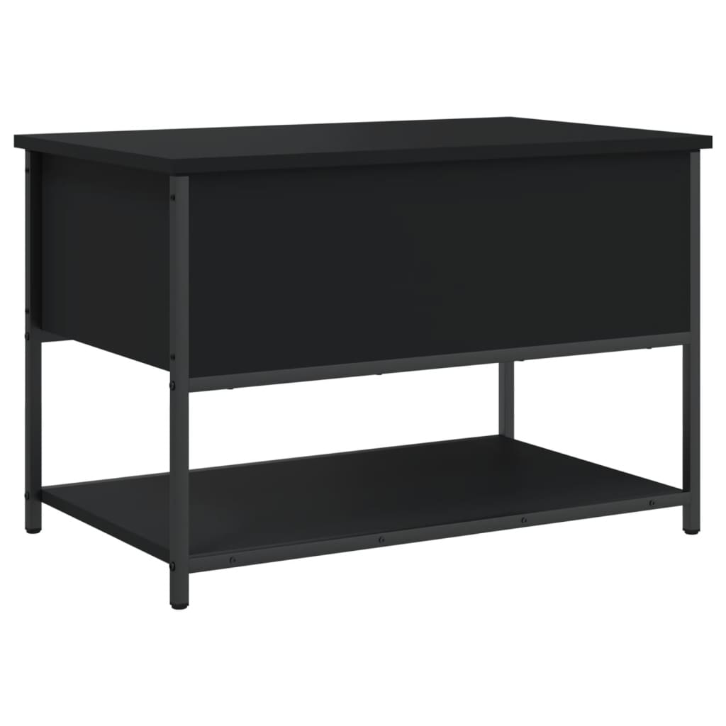 8721012340695_a_en_hd_1 vidaXL Storage Bench Black 70x42.5x47 cm Engineered Wood - Image 2