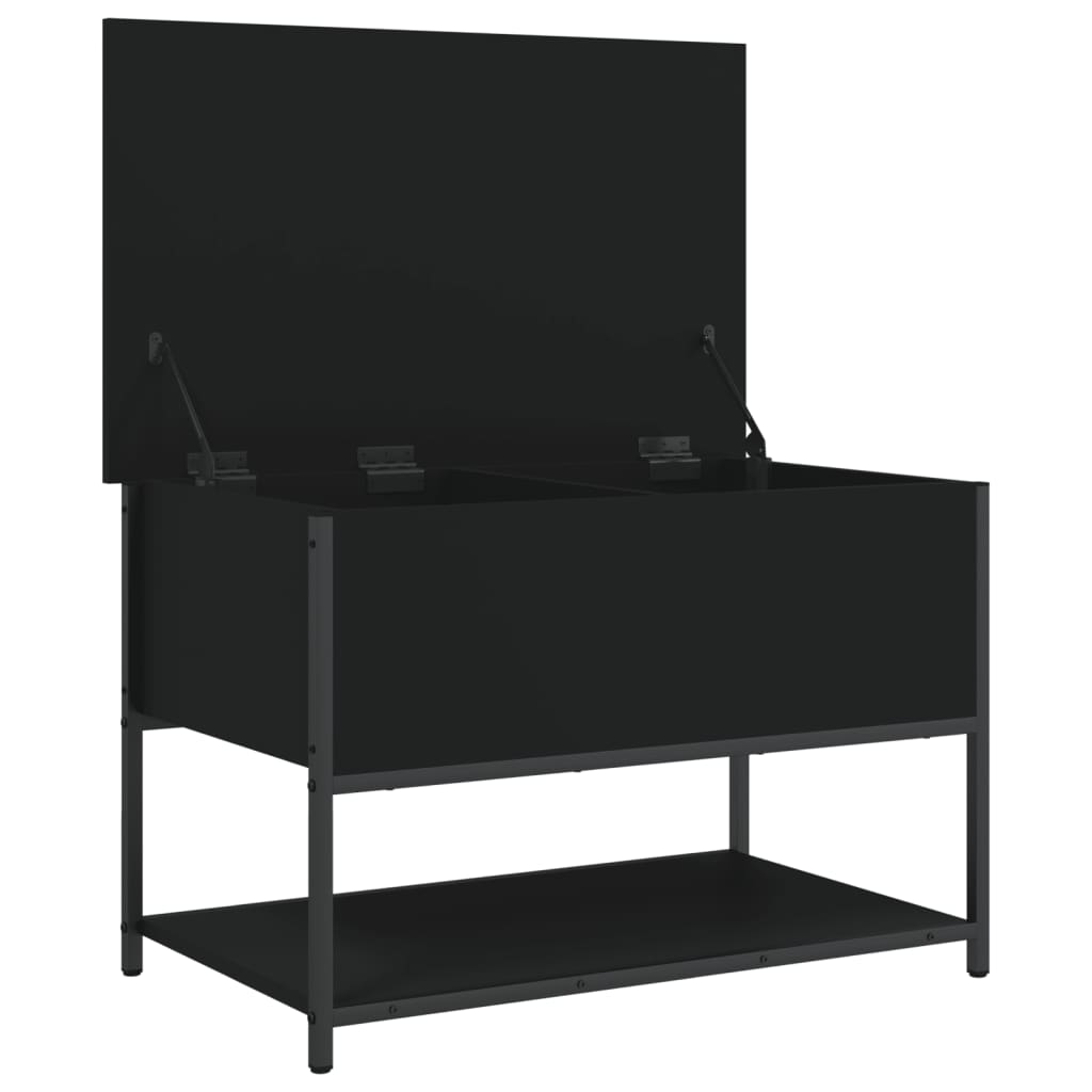 8721012340695_g_en_hd_4 vidaXL Storage Bench Black 70x42.5x47 cm Engineered Wood - Image 6