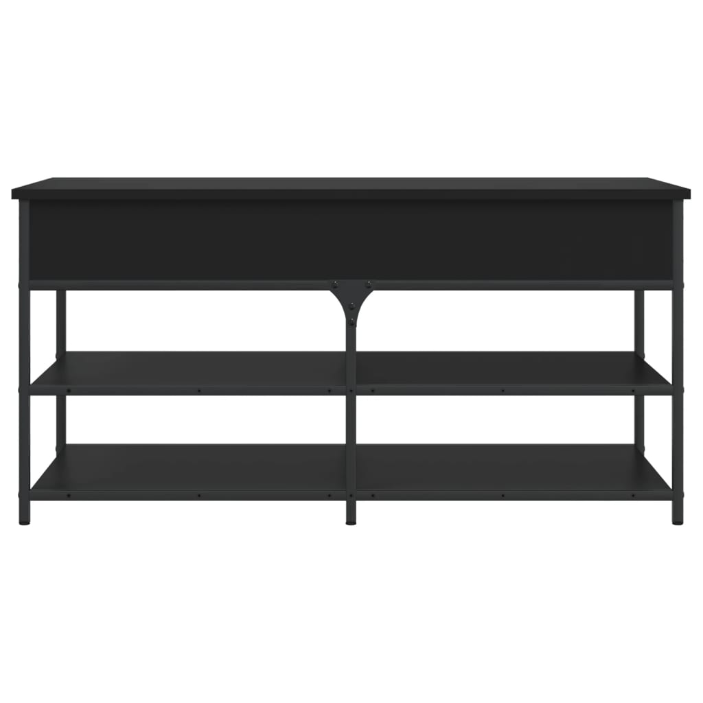8721012340848_g_en_hd_5 vidaXL Shoe Bench Black 100x42.5x50 cm Engineered Wood - Image 7