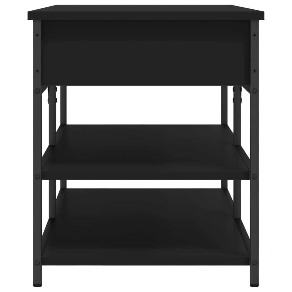 8721012340848_g_en_hd_6 vidaXL Shoe Bench Black 100x42.5x50 cm Engineered Wood - Image 8