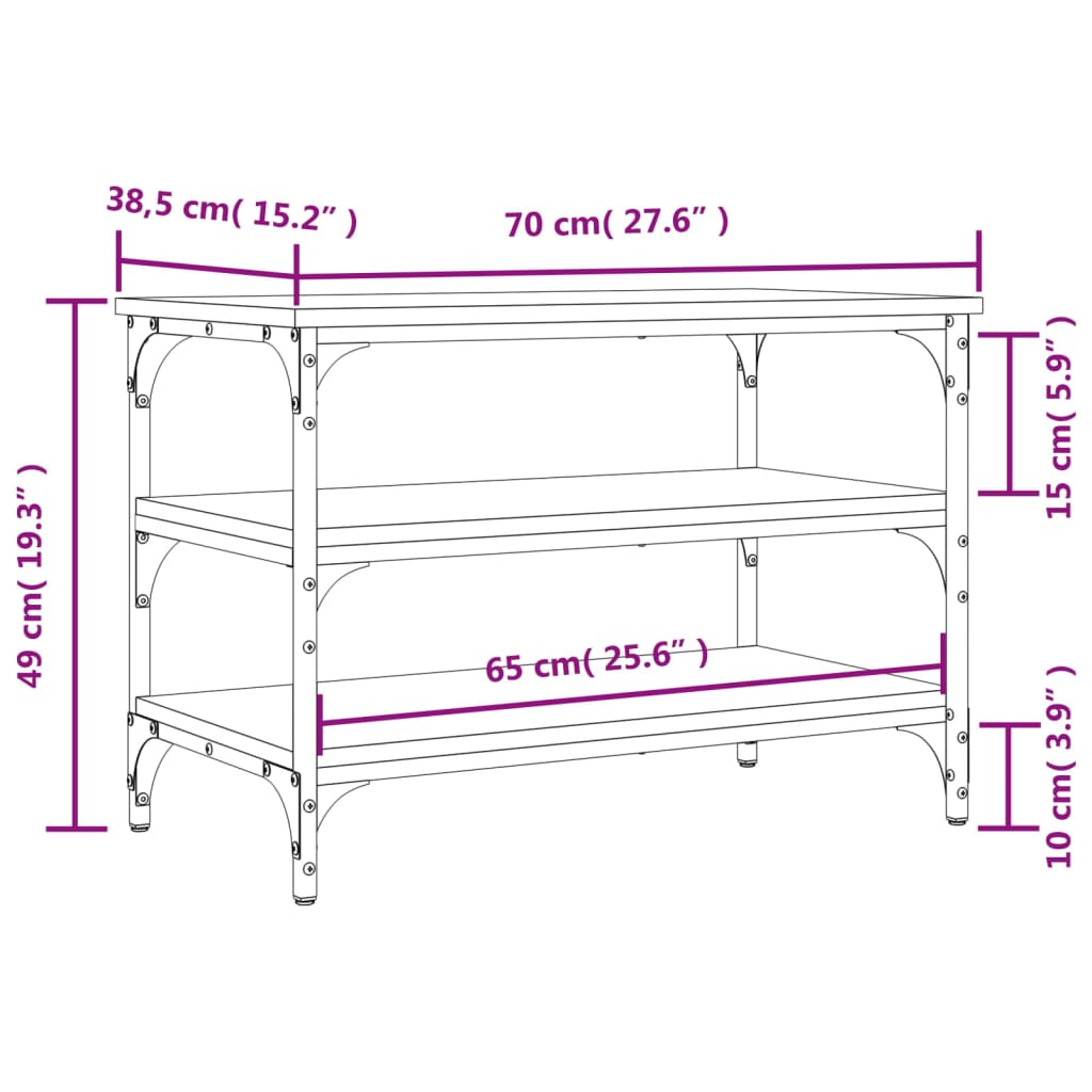 8721012340893_g_en_hd_8 vidaXL Shoe Bench Black 70x38.5x49 cm Engineered Wood - Image 10