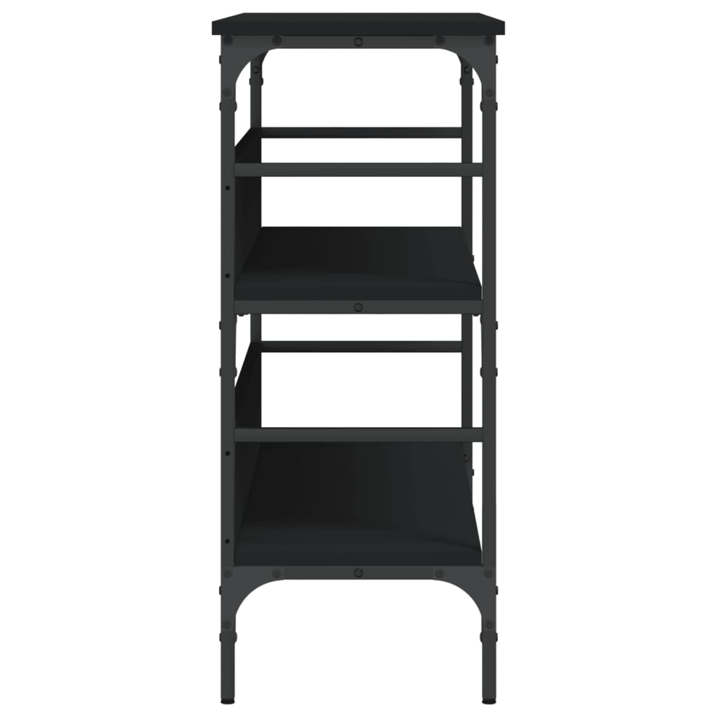 8721012341098_g_en_hd_4 vidaXL Console Table Black 100x32x75 cm Engineered Wood - Image 7