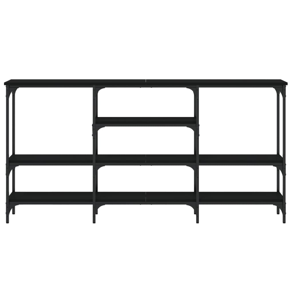 8721012341142_g_en_hd_3 vidaXL Console Table Black 160x29x80 cm Engineered Wood - Image 6