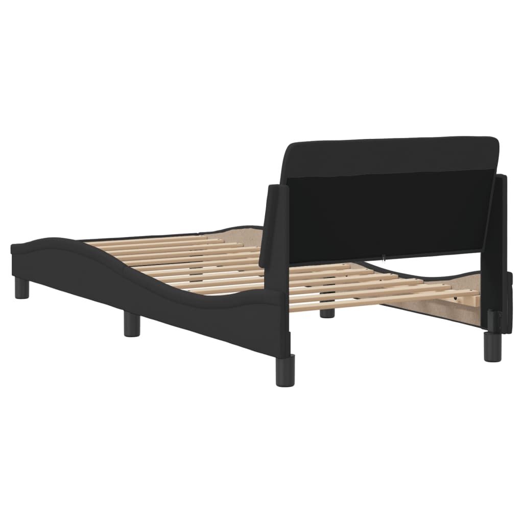 8721012341401_g_en_hd_4 vidaXL Bed Frame "Dover" Black 90x190 cm Fabric - Image 6