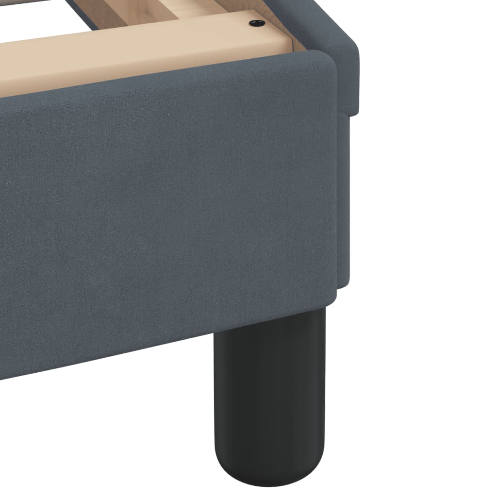 8721012341418_g_en_hd_5 vidaXL Bed Frame "Dover" Dark Grey 90x190 cm Velvet - Image 7