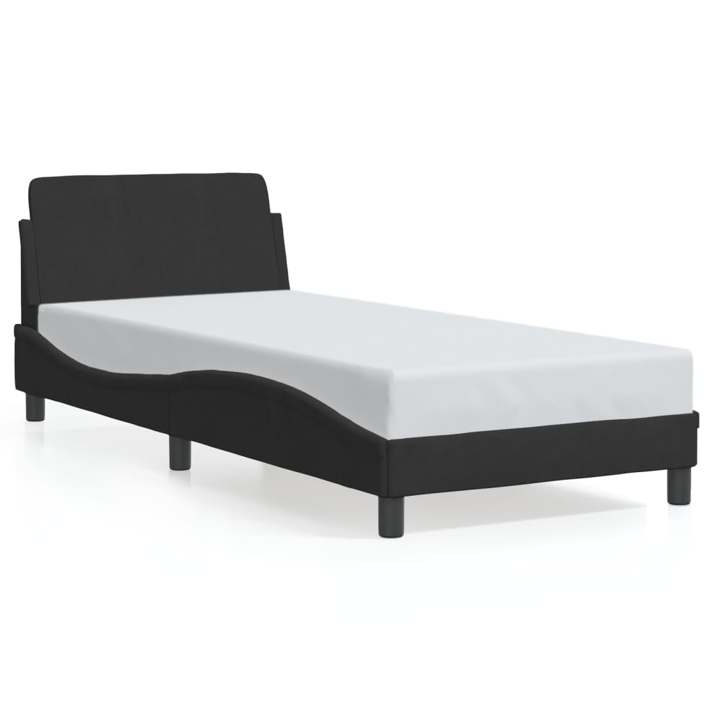 8721012341425_a_en_hd_1 vidaXL Bed Frame "Dover" Black 90x190 cm Velvet - Image 2