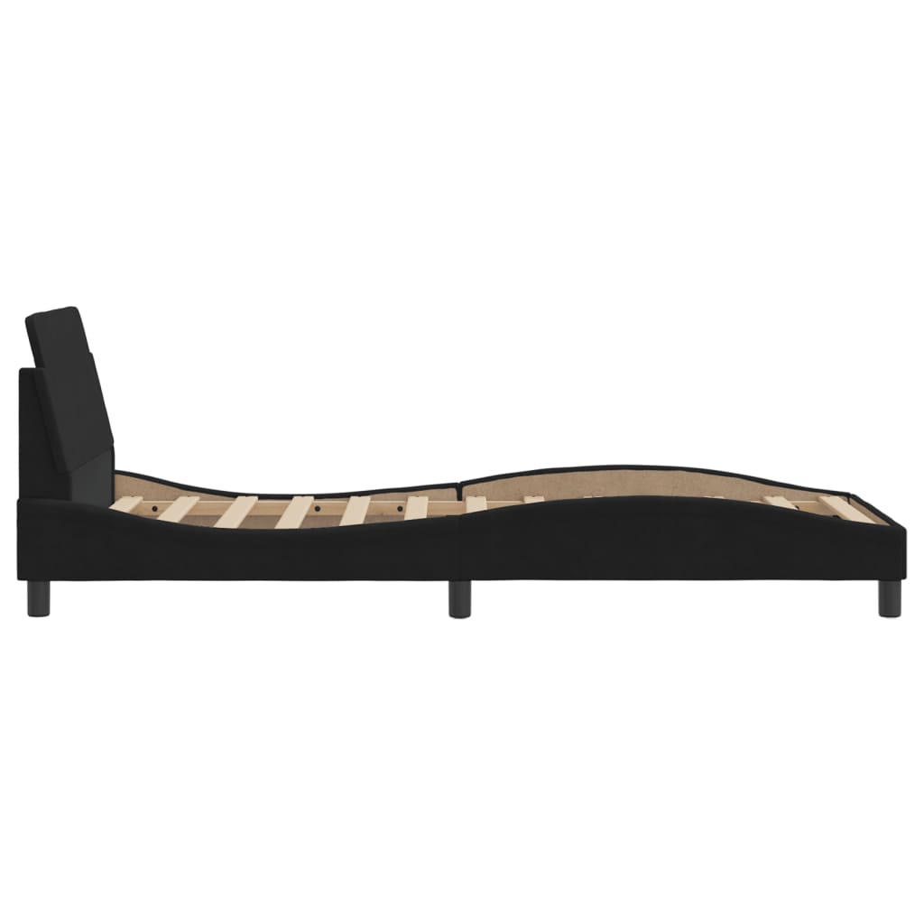 8721012341425_g_en_hd_3 vidaXL Bed Frame "Dover" Black 90x190 cm Velvet - Image 5