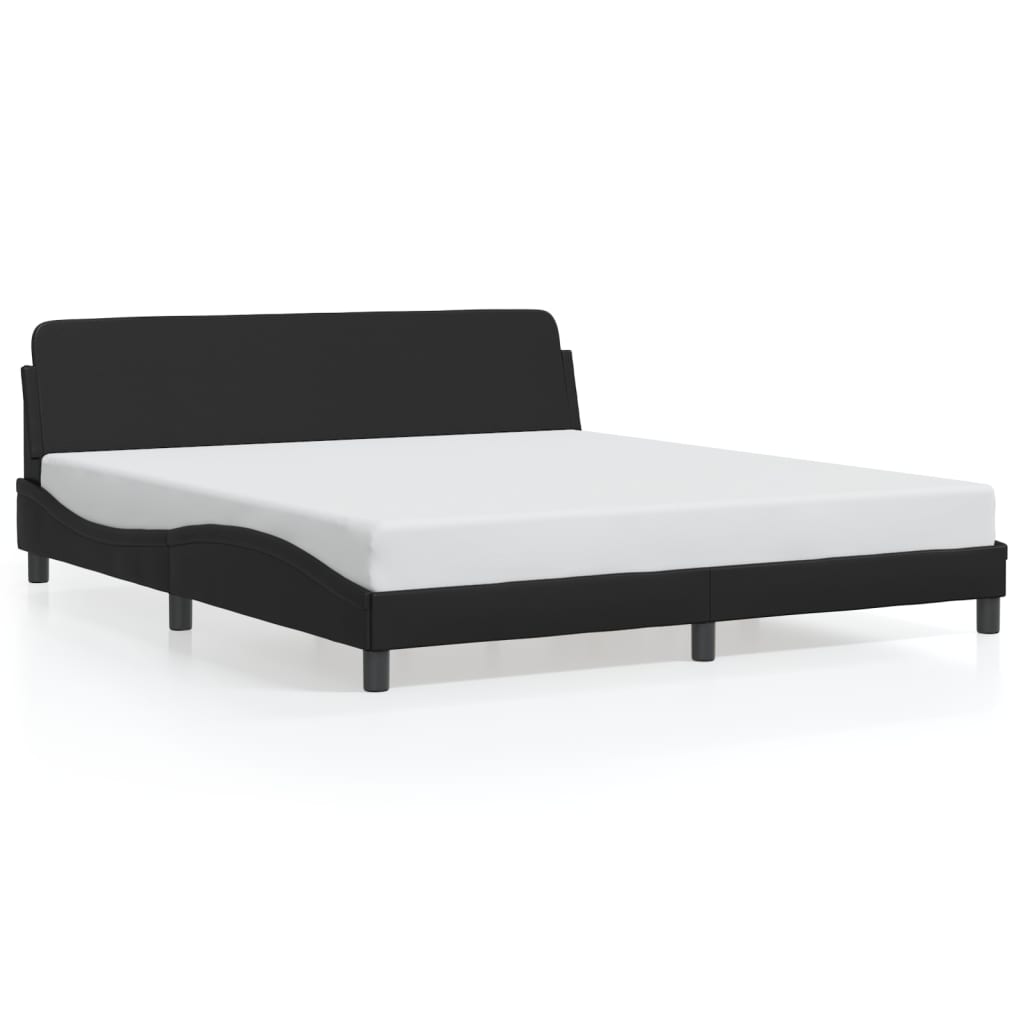 8721012341494_a_en_hd_1 vidaXL Bed Frame "Dover" Black 180x200 cm King Faux Leather - Image 2