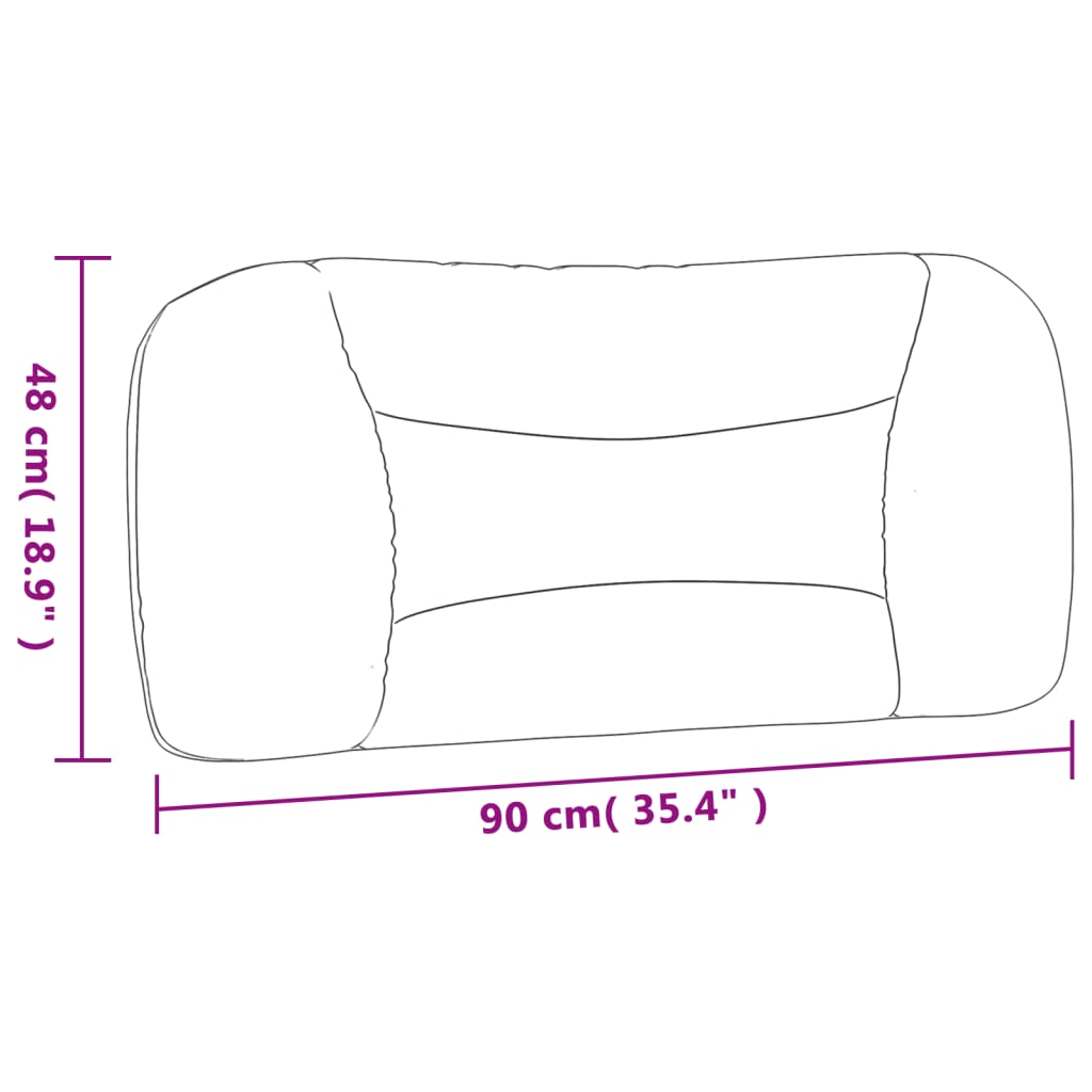 8721012341630_g_en_hd_8 vidaXL Headboard Cushion "Hvar" Dark Grey 90 cm Fabric - Image 10