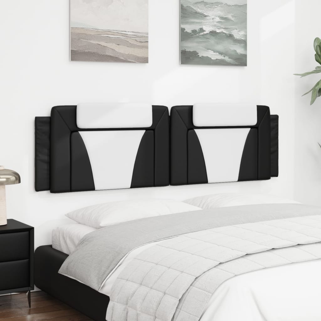8721012341883_g_en_hd_2 vidaXL Headboard Cushion "Viana" Black and White 180 cm Faux Leather - Image 4