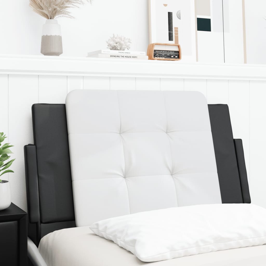 8721012341920_g_en_hd_1 vidaXL Headboard Cushion "Zadar" Black and White 90 cm Faux Leather - Image 3