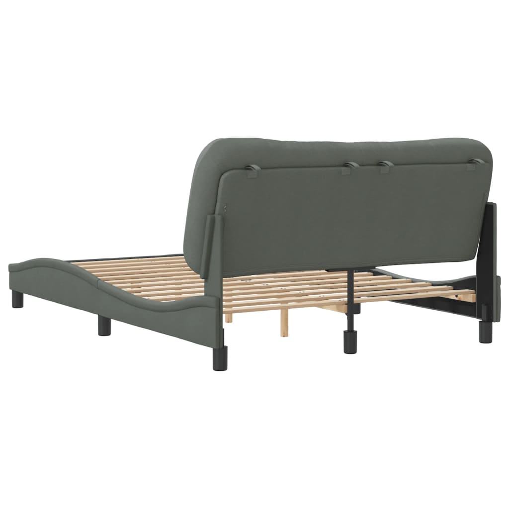 8721012342880_g_en_hd_5 vidaXL Bed Frame without Mattress "Hvar" Dark Grey 137x190 cm Double Fabric - Image 7