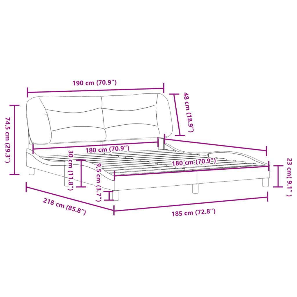 8721012344990_g_en_hd_10 vidaXL Bed Frame without Mattress "Hvar" Black 180x200 cm King Faux Leather - Image 12