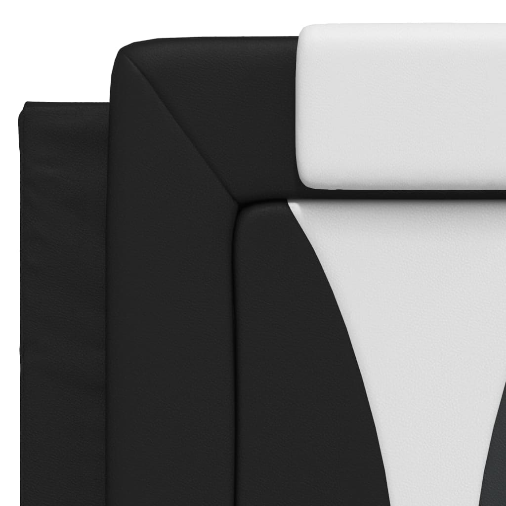 8721012346154_g_en_hd_8 vidaXL Bed Frame "Viana" without Mattress Black and White 137x190 cm Double Faux Leather - Image 10