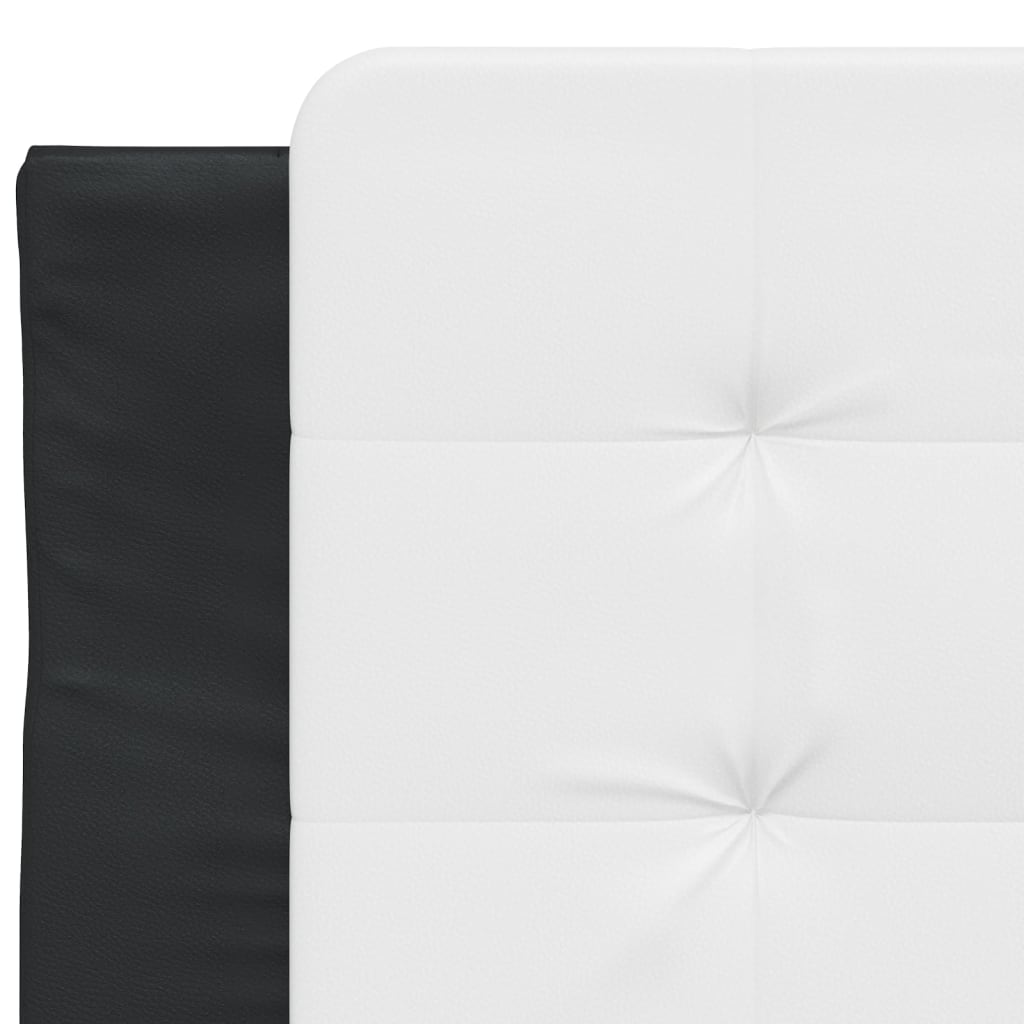 8721012346376_g_en_hd_8 vidaXL Bed Frame without Mattress "Zadar" Black and White 90x190 cm Faux Leather - Image 10