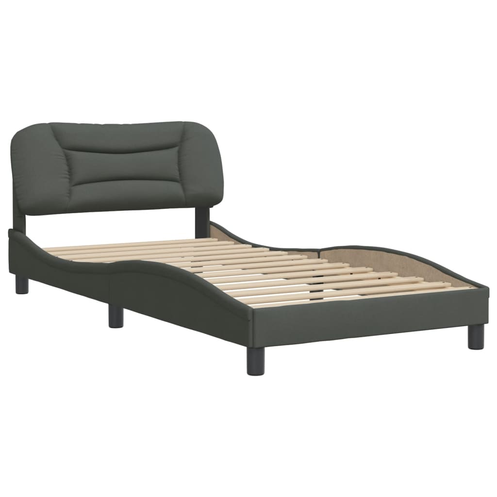 8721012347151_g_en_hd_1 vidaXL Bed Frame without Mattress "Hvar" Dark Grey 107x203 cm King Single Fabric - Image 3
