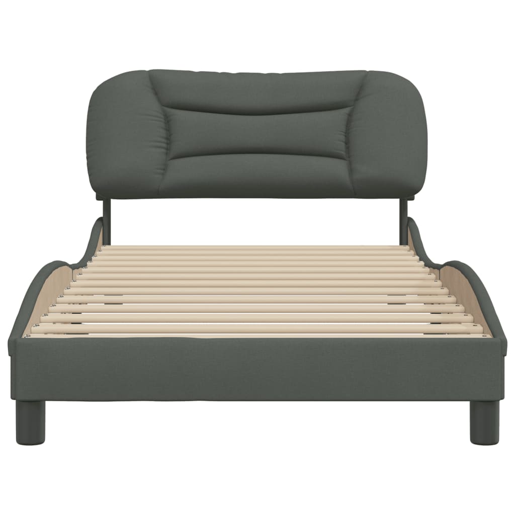 8721012347151_g_en_hd_2 vidaXL Bed Frame without Mattress "Hvar" Dark Grey 107x203 cm King Single Fabric - Image 4