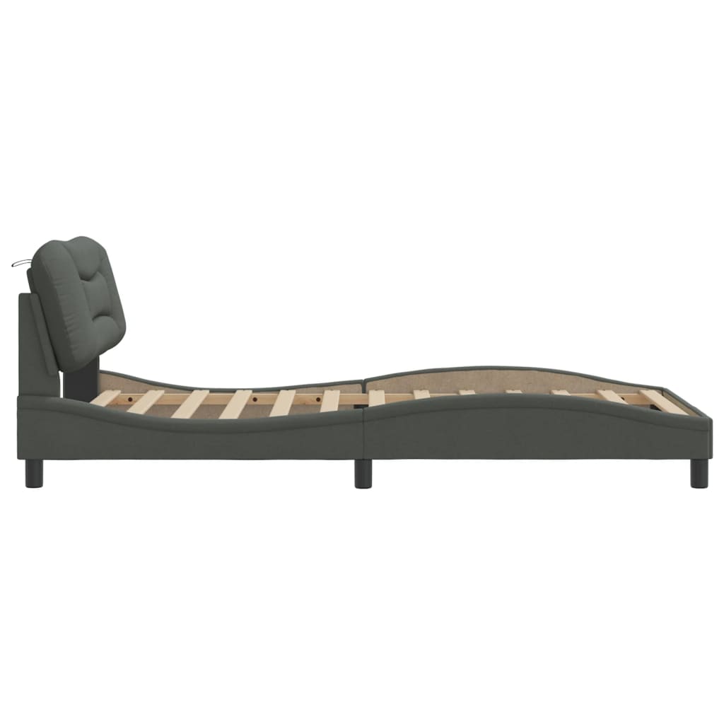 8721012347151_g_en_hd_3 vidaXL Bed Frame without Mattress "Hvar" Dark Grey 107x203 cm King Single Fabric - Image 5