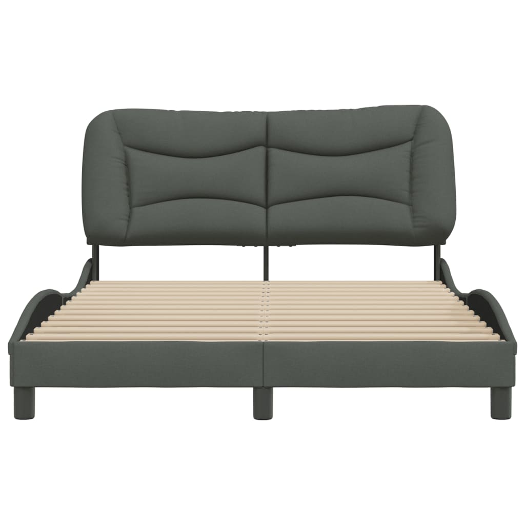 8721012347175_g_en_hd_2 vidaXL Bed Frame without Mattress "Hvar" Dark Grey 137x190 cm Double Fabric - Image 4