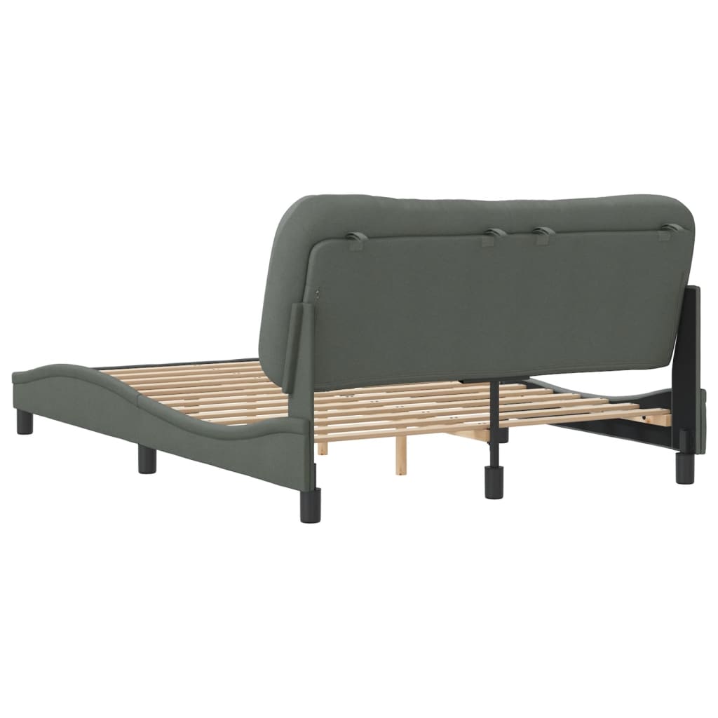 8721012347199_g_en_hd_4 vidaXL Bed Frame without Mattress "Hvar" Dark Grey 152x203 cm Queen Fabric - Image 6