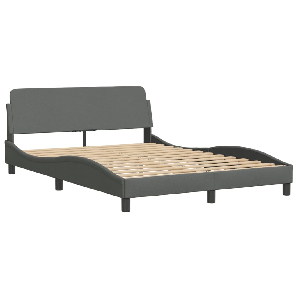 8721012347199_g_en_hd_5 vidaXL Bed Frame without Mattress "Hvar" Dark Grey 152x203 cm Queen Fabric - Image 7