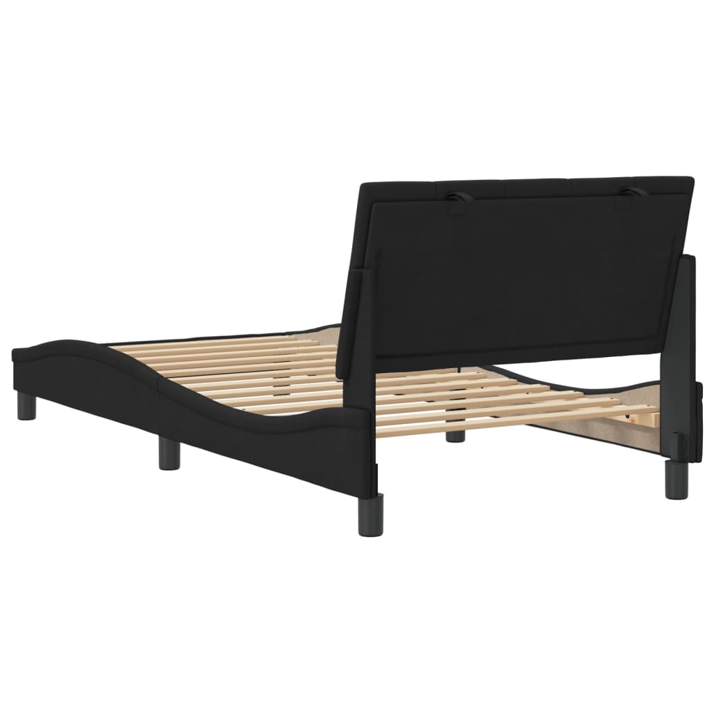 8721012347267_g_en_hd_4 vidaXL Bed Frame without Mattress "Hanko" Black 107x203 cm King Single Velvet - Image 6