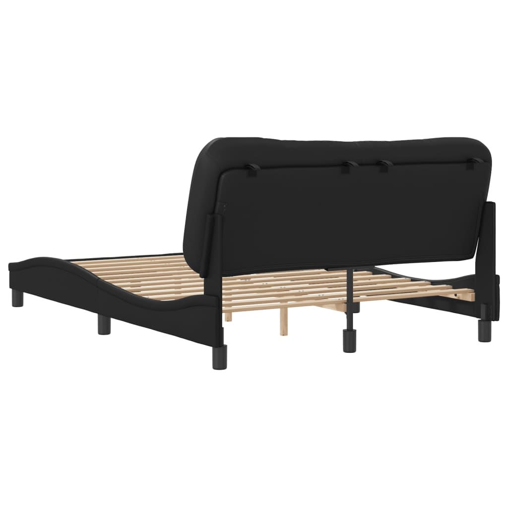 8721012347410_g_en_hd_4 vidaXL Bed Frame without Mattress "Hvar" Black 137x190 cm Double Faux Leather - Image 6