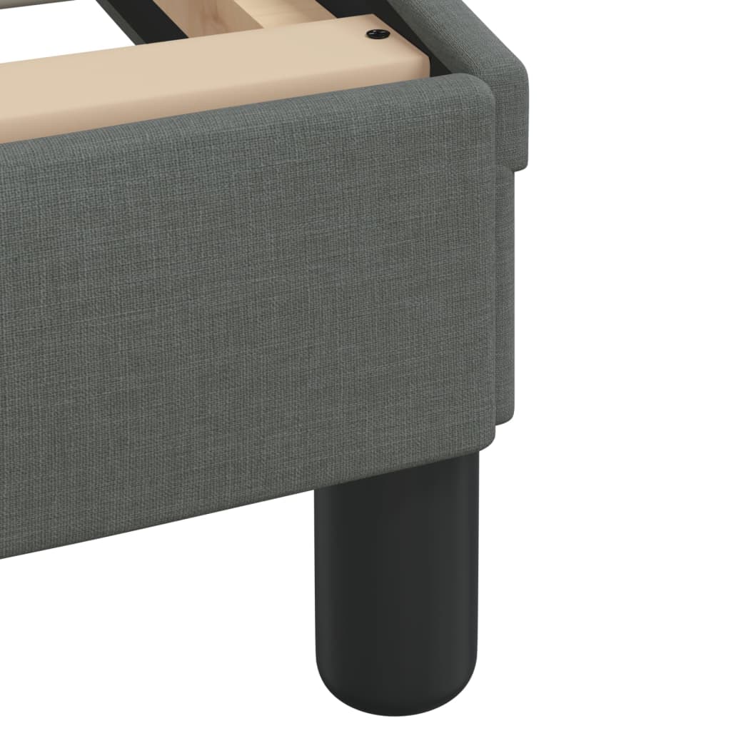 8721012354340_g_en_hd_10 vidaXL Bed Frame with LED without Mattress "Hvar" Dark Grey 180x200 cm King Fabric - Image 12