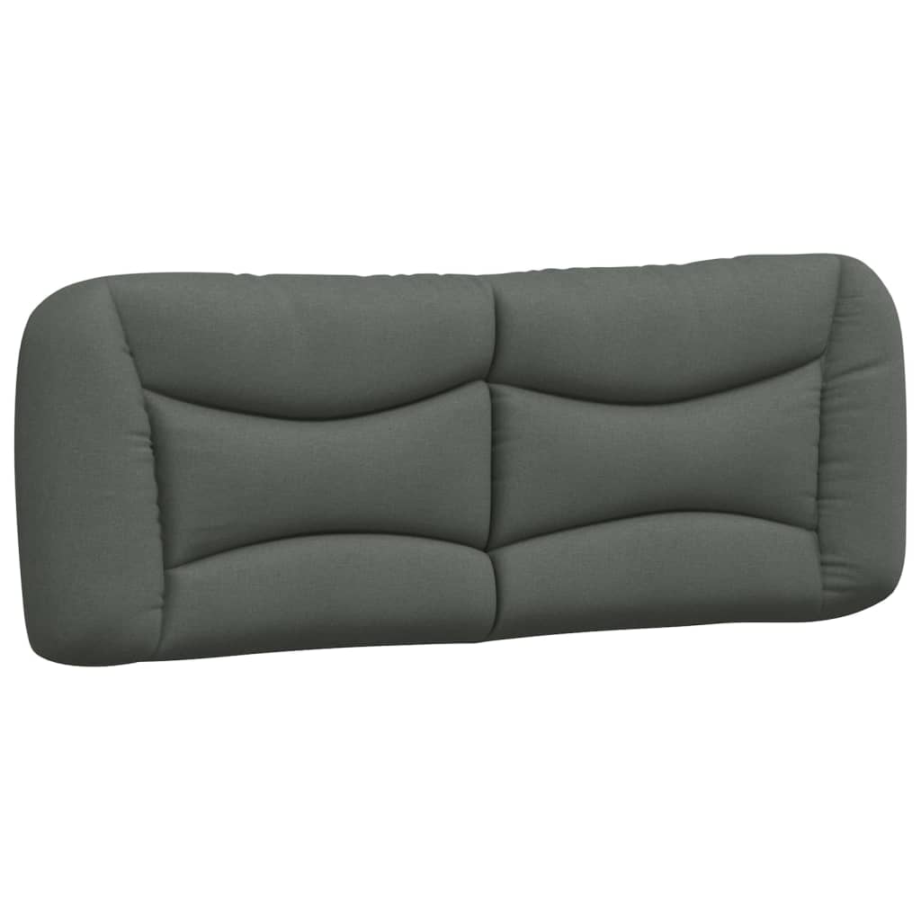 8721012354340_g_en_hd_8 vidaXL Bed Frame with LED without Mattress "Hvar" Dark Grey 180x200 cm King Fabric - Image 10