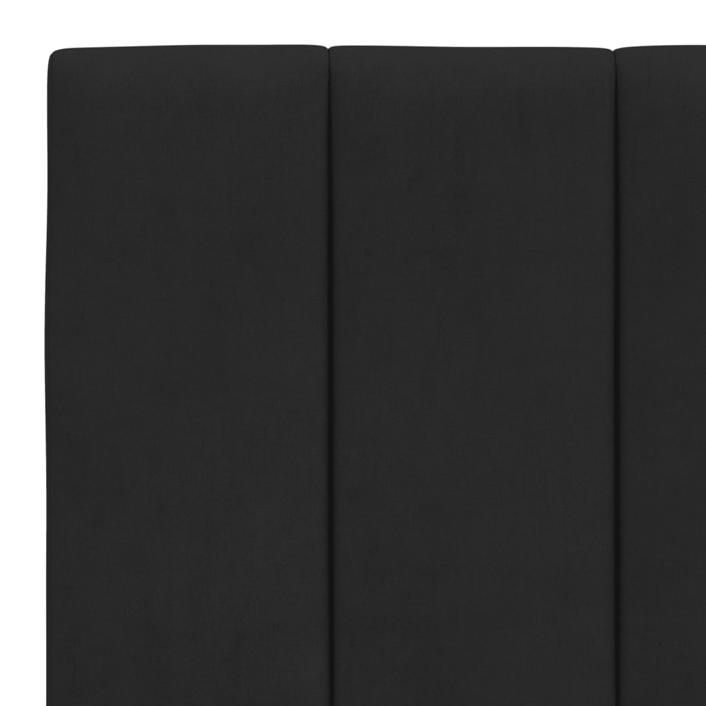 8721012355101_g_en_hd_9 vidaXL Bed Frame with LED without Mattress "Hanko" Black 180x200 cm King Velvet - Image 11
