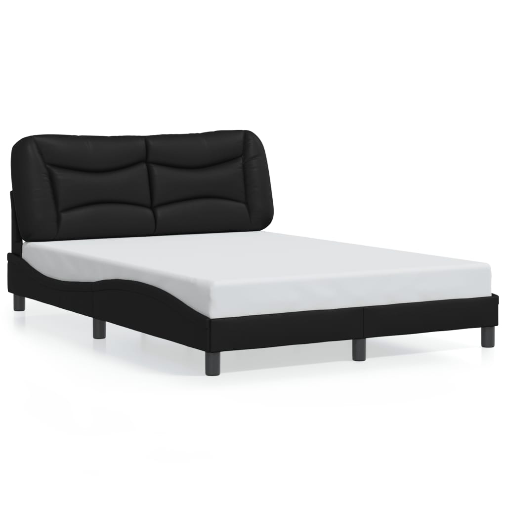 8721012356832_g_en_hd_3 vidaXL Bed Frame with LED without Mattress "Hvar" Black 137x190 cm Double - Image 5