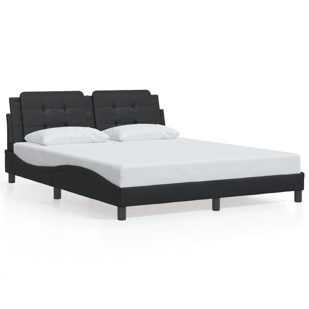 8721012358621_g_en_hd_3 vidaXL Bed Frame with LED without Mattress "Zadar" Black 152x203 cm Queen - Image 5