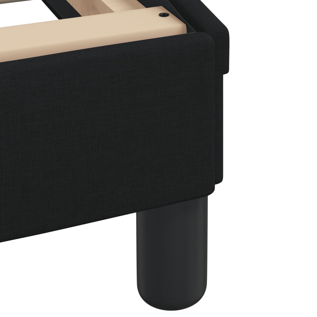 8721012358782_g_en_hd_10 vidaXL Bed Frame with LED without Mattress "Hvar" Black 152x203 cm Queen Fabric - Image 12