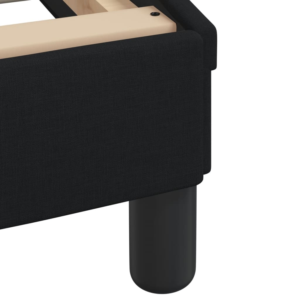 8721012358805_g_en_hd_10 vidaXL Bed Frame with LED without Mattress "Hvar" Black 180x200 cm King Fabric - Image 12