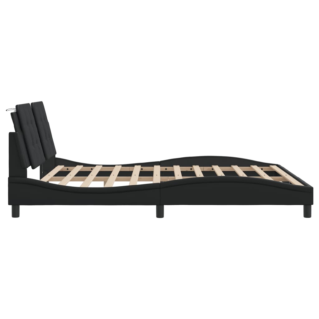 8721012359239_g_en_hd_5 vidaXL Bed Frame with LED without Mattress "Zadar" Black 180x200 cm King - Image 7
