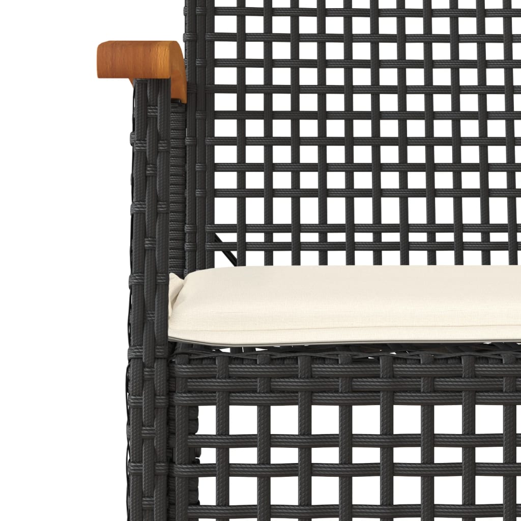 8721012359376_g_en_hd_2 vidaXL 3 Piece Garden Dining Set with Cushions Black Poly Rattan - Image 4