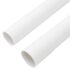 vidaXL Cable Trunkings with Clips Ø30 mm 30 m PVC - Image 6