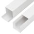 vidaXL Cable Trunking 60x40 mm 10 m PVC - Image 6