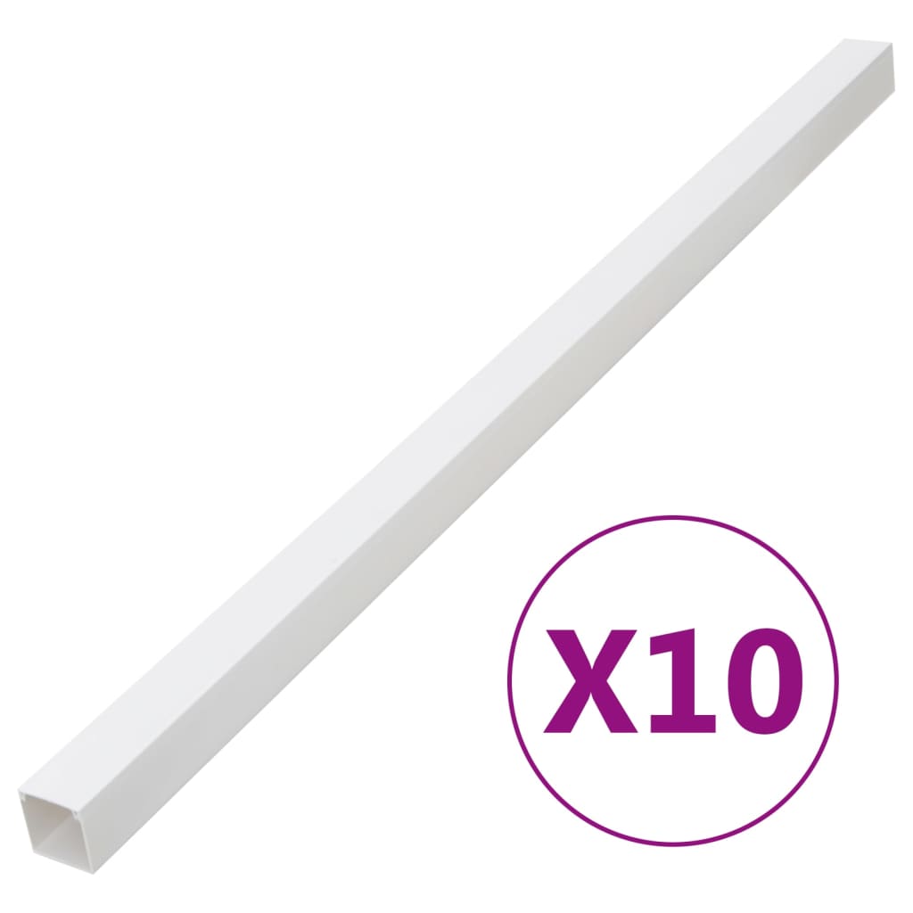 8721012365650_a_en_hd_1 vidaXL Cable Trunking 100x60 mm 10 m PVC - Image 1