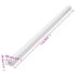 vidaXL Cable Trunking 100x60 mm 10 m PVC - Image 9