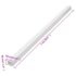 vidaXL Cable Trunking 60x40 mm 30 m PVC - Image 9