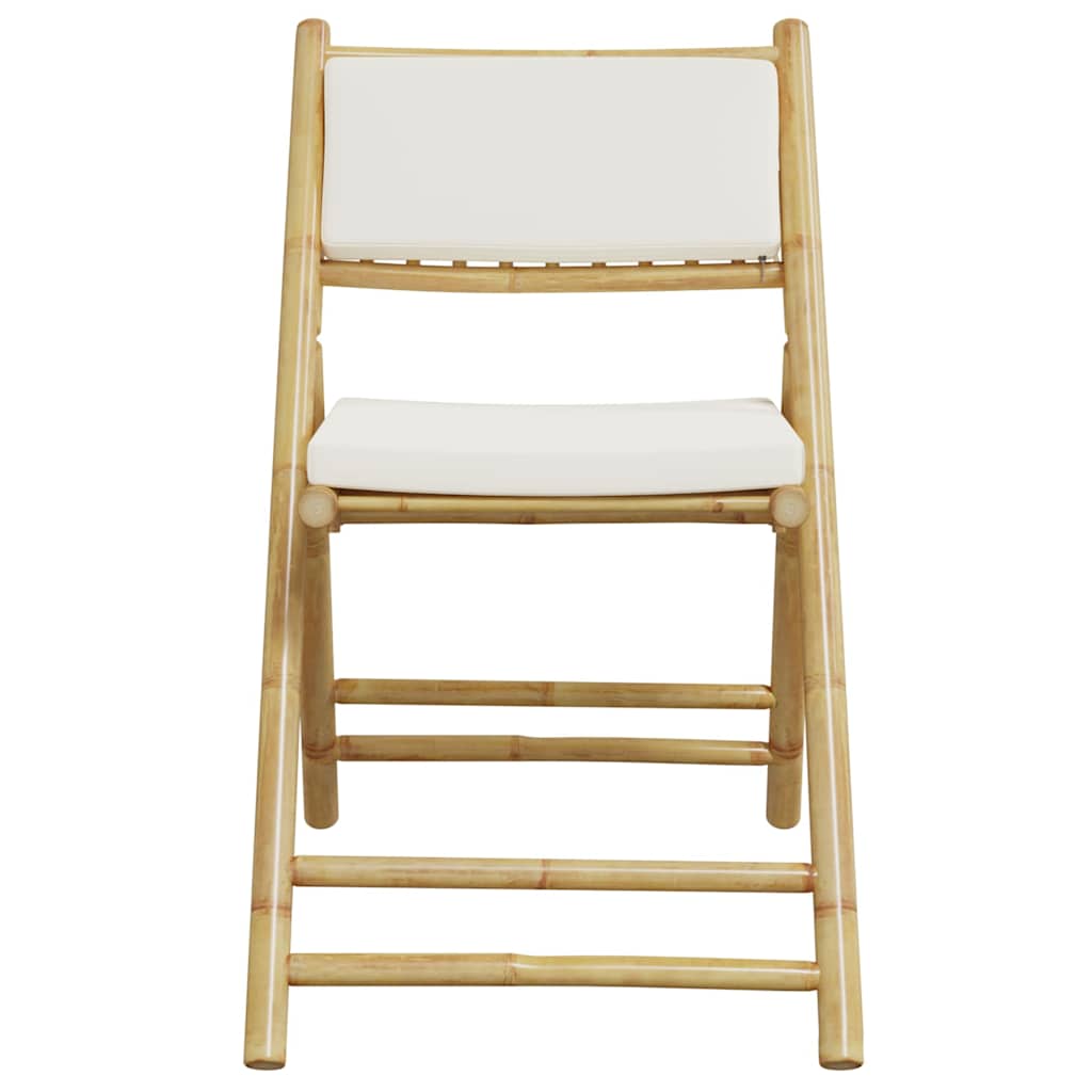 8721012366480_g_en_hd_2 vidaXL 6 Piece Folding Bistro Chairs with Cream White Cushions Bamboo - Image 4