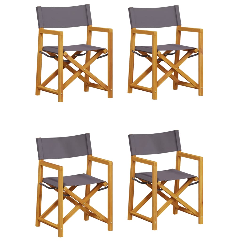 8721012367166_a_en_hd_1 vidaXL 4 pcs Folding Garden Chairs Dark Grey Fabric - Image 2