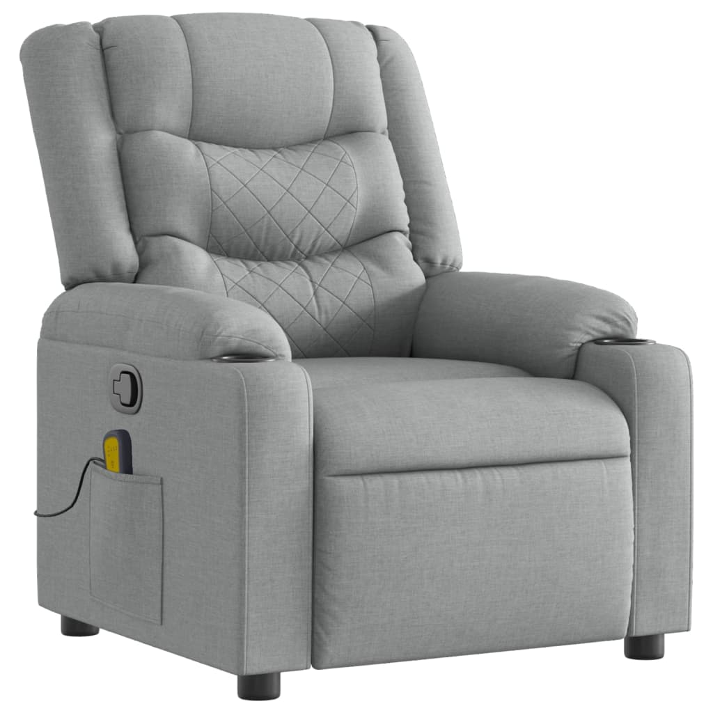8721012370876_g_en_hd_1 vidaXL Massage Recliner Chair Light Grey Fabric - Image 3