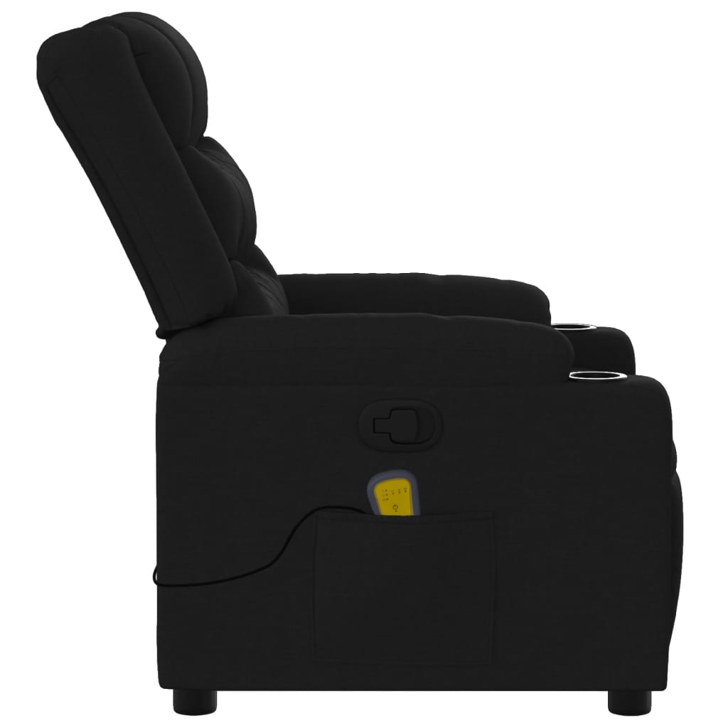8721012370890_g_en_hd_6 vidaXL Massage Recliner Chair Black Fabric - Image 8